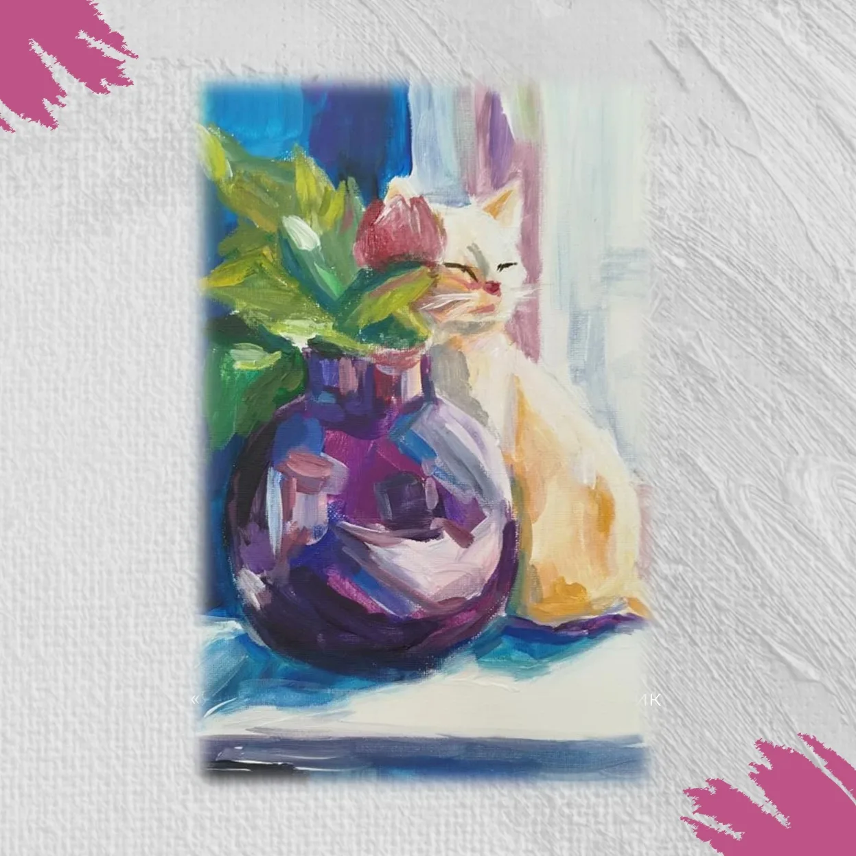 🎨 Ура! Наш акриловый мастер-класс состоялся!