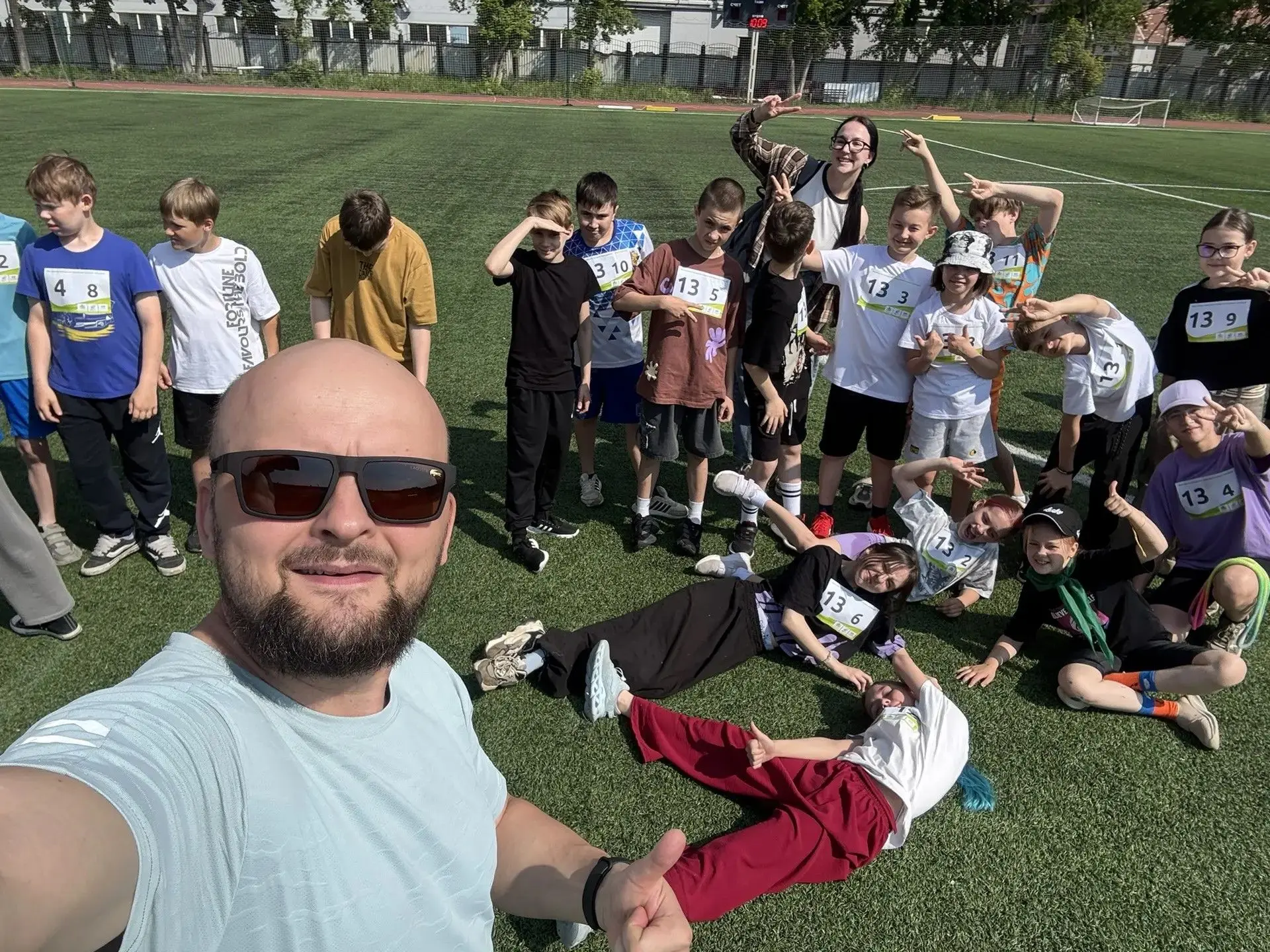 ☀ Сегодня команда «Солнышко» зажгла на «Фестивале городских оздоровительных лагерей»! 🔥 
 
Эстафеты