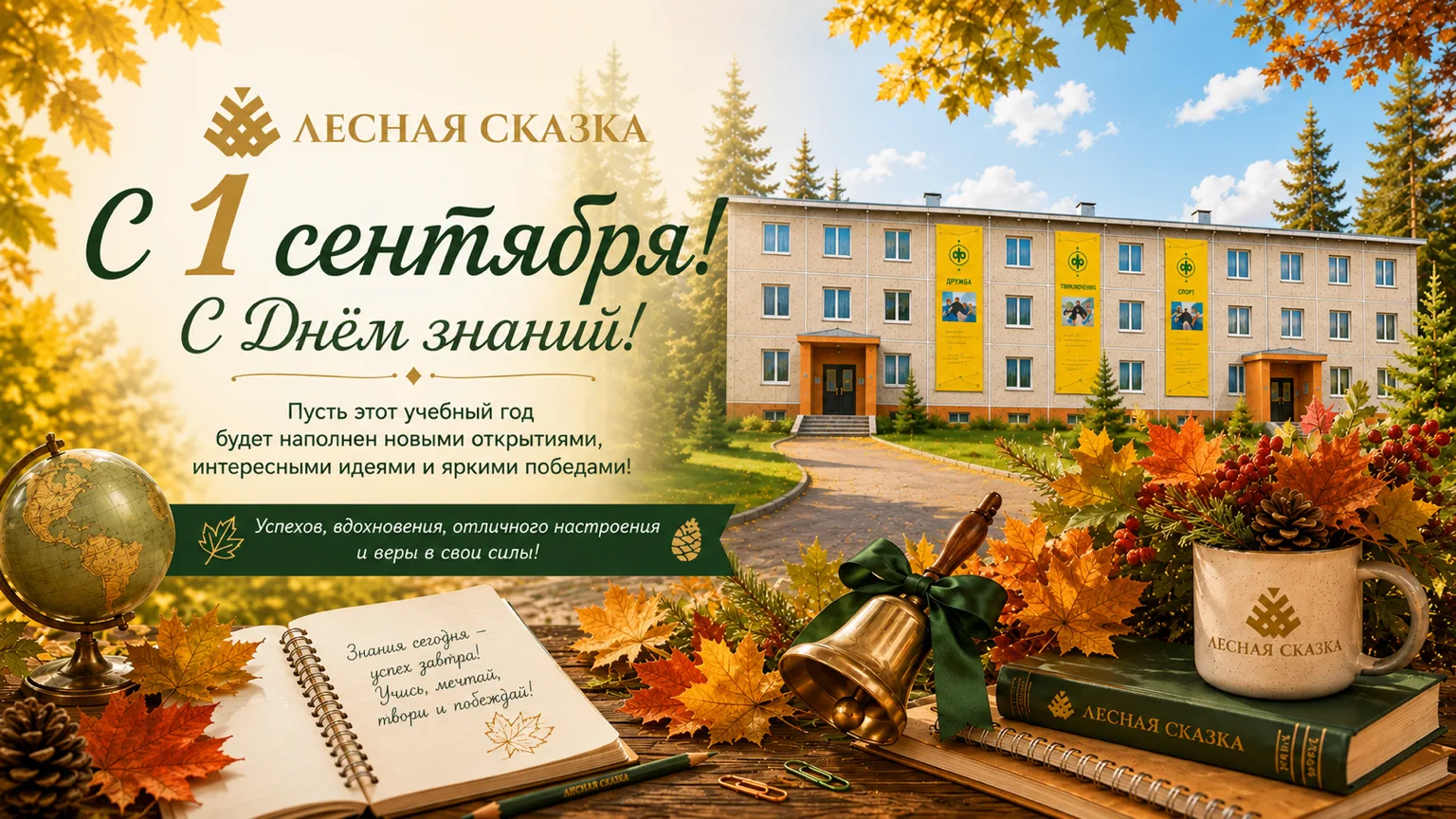 С ДНЁМ ЗНАНИЙ! 🍂📚