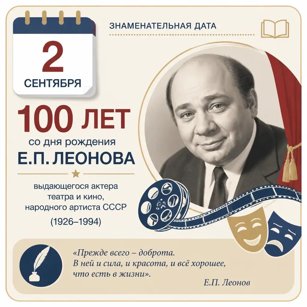 1926 — 2026. 100 лет.
