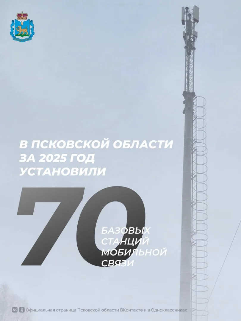 Развитие инфраструктуры связи на территории региона обсудил Губернатор Псковской област...