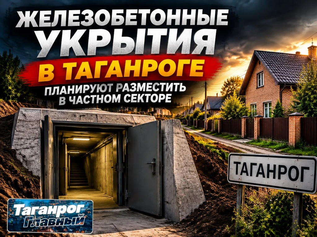 Железобетонные укрытия в Таганроге планируют разместить в частном секторе
