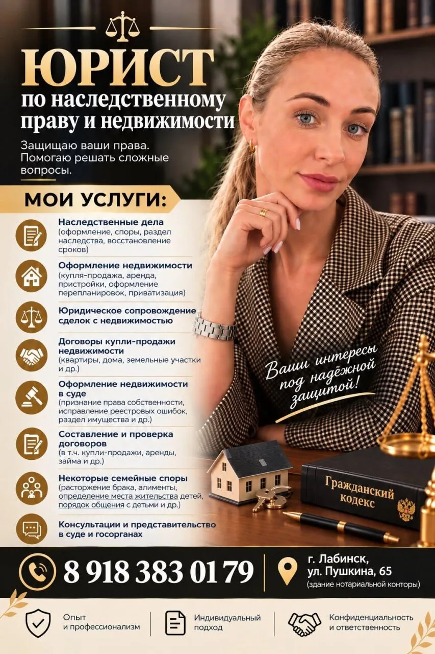 ⚖Юридические услуги