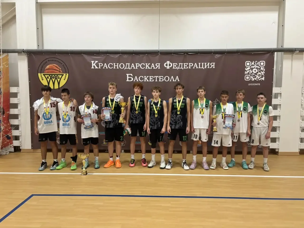 5 сентября в Краснодаре прошёл фестиваль детского баскетбола «Первый шаг» среди команд ...