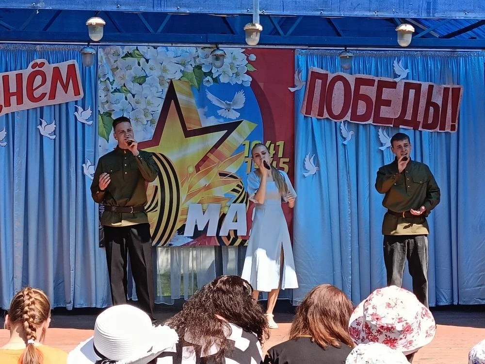 ✨ Благотворительная акция «Мы вместе»✨  В преддверии 9 Мая наши творческие активисты Студенческого С