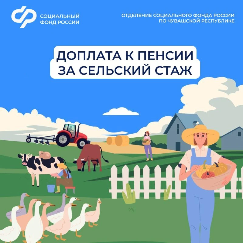 ❓ Как получить доплату к пенсии за работу в сельском хозяйстве?  ✅ Жители сельской местности имеют п