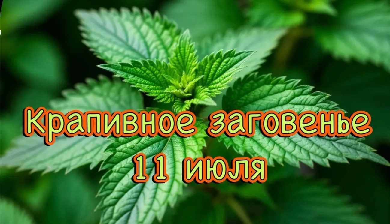 🍃 НАРОДНЫЙ КАЛЕНДАРЬ 
11 июля — Крапивное заговенье 
 
🌱В канун Петрова дня, который празднуется 1