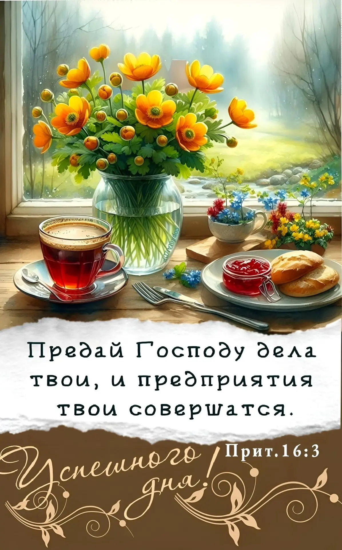 #БлагословенногоДня

Благословенные открытки 🙏