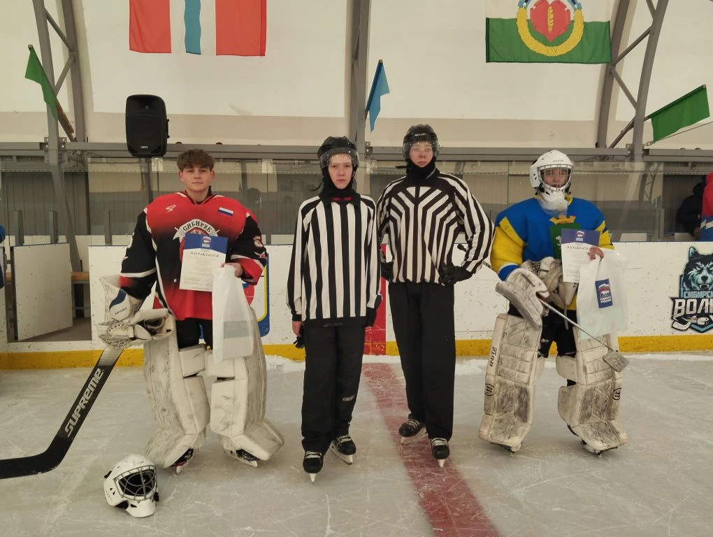 🏒В Любинском районе завершился II этап XII Первенства омской области по хоккею среди д...