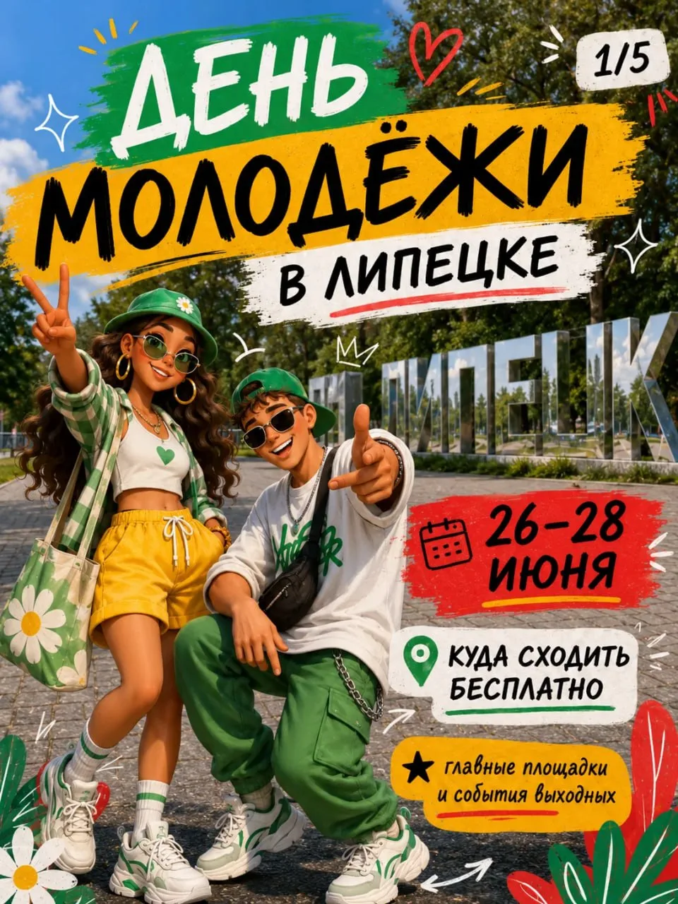 ⚡️ Исторический центр Липецка станет большой площадкой Дня молодёжи

Праздник пройдёт с 26 по 28 июн
