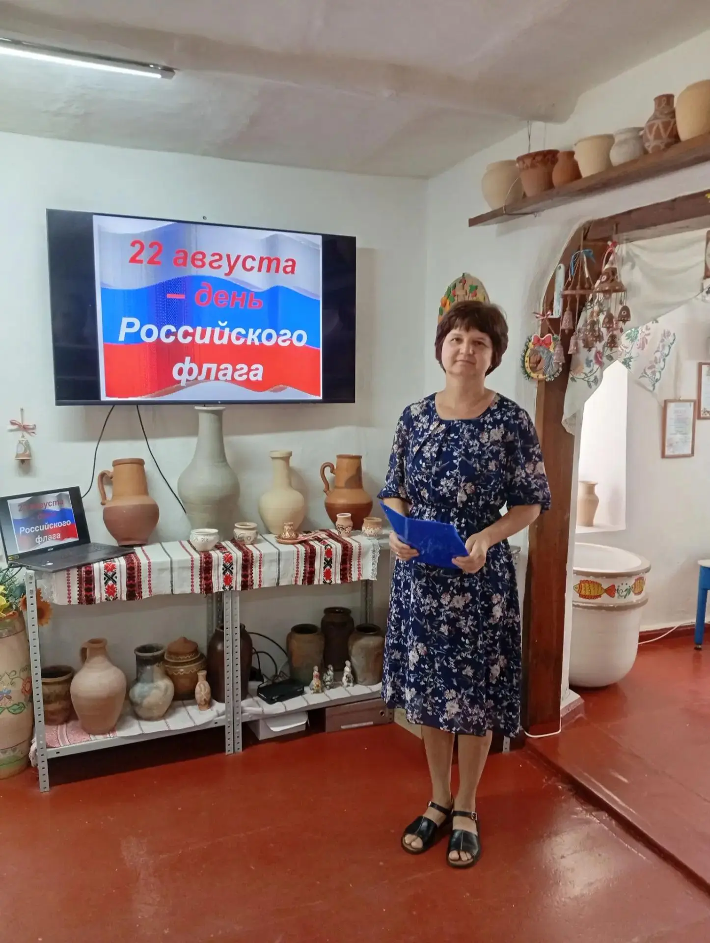 Символы России в глине: творческое занятие в «Макаровом Яру» 🇷🇺🏺