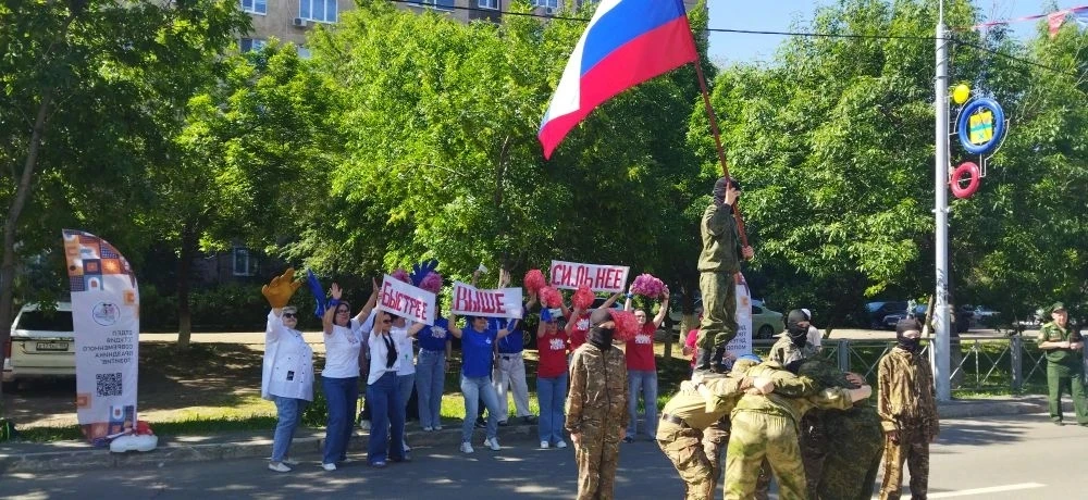 В субботу, 23 мая, команда городского Дворца творчества детей и молодёжи Оренбурга подд...