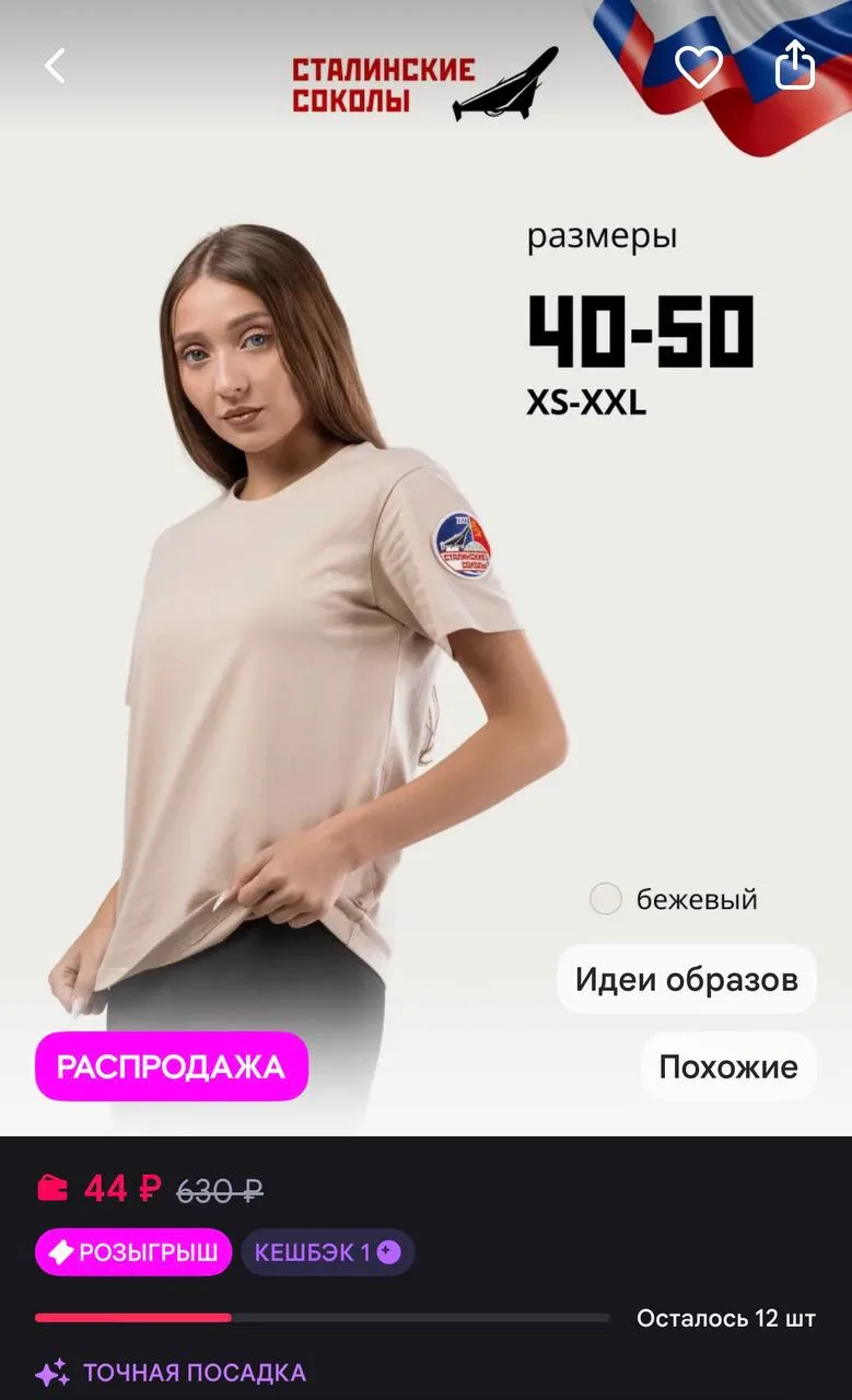 Сталинские Соколы Футболка