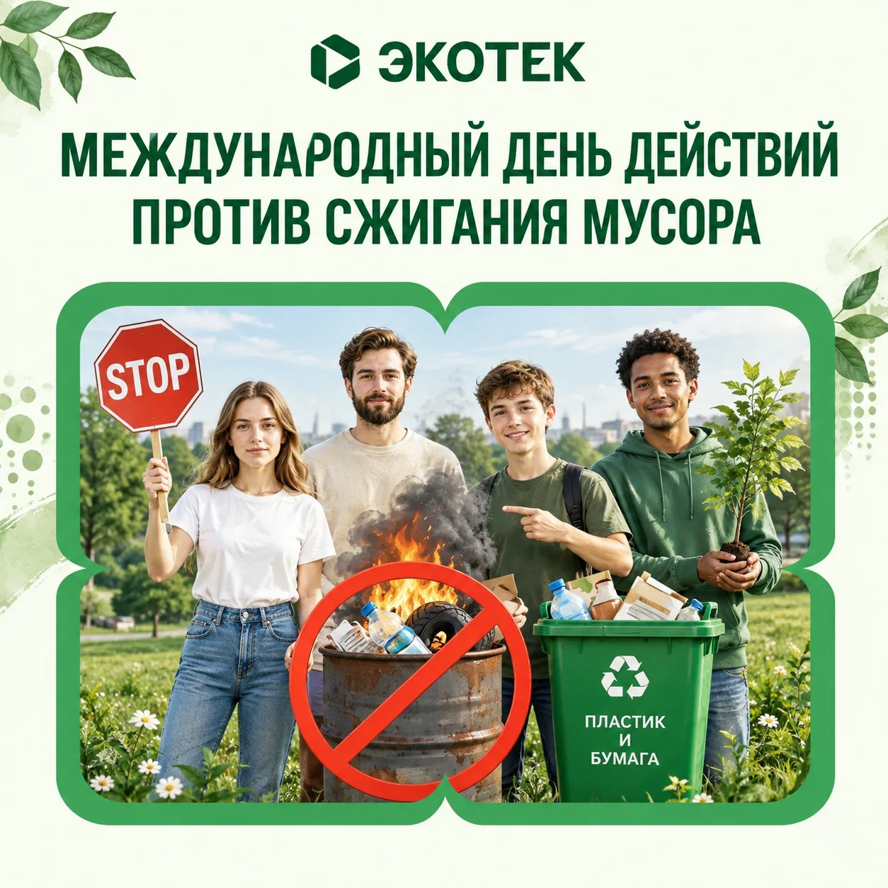 ⚡ 7 сентября — Международный день действий против сжигания отходов.