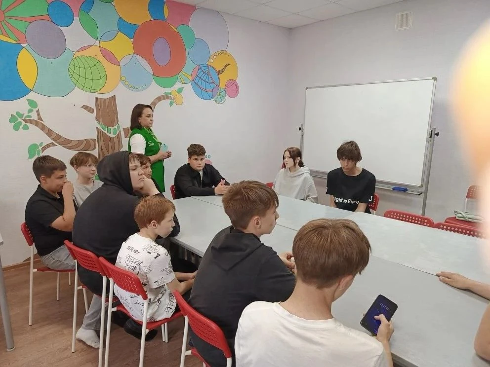На базе молодежно-подросткового клуба «Заря» состоялось мероприятие, организованное спе...