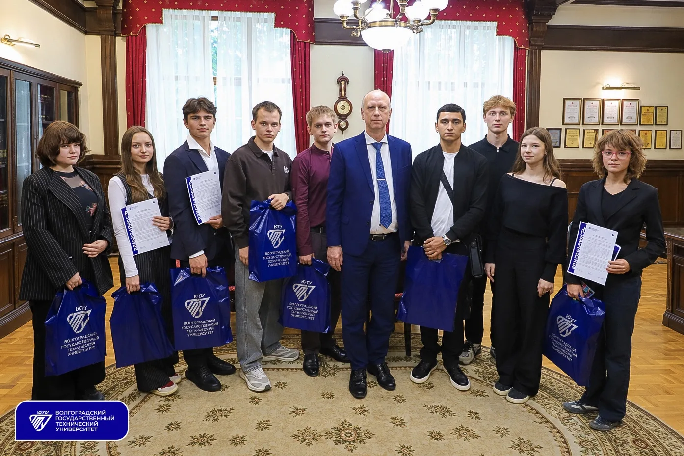 💙В ВолгГТУ прошла «Встреча первых»