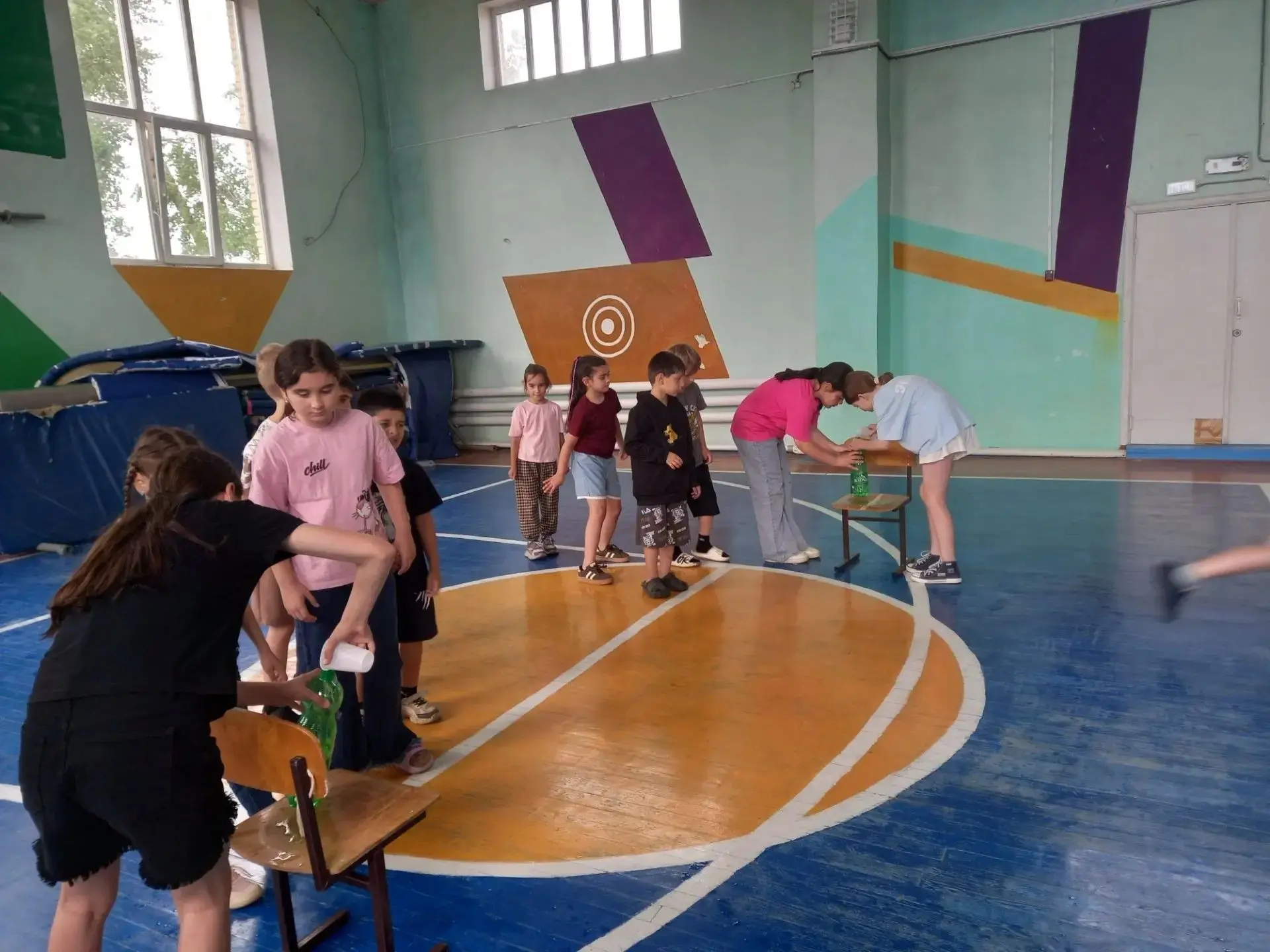 16 июня в пришкольном лагере прошло яркое и веселое событие — «День Нептуна». В центре внимания был 