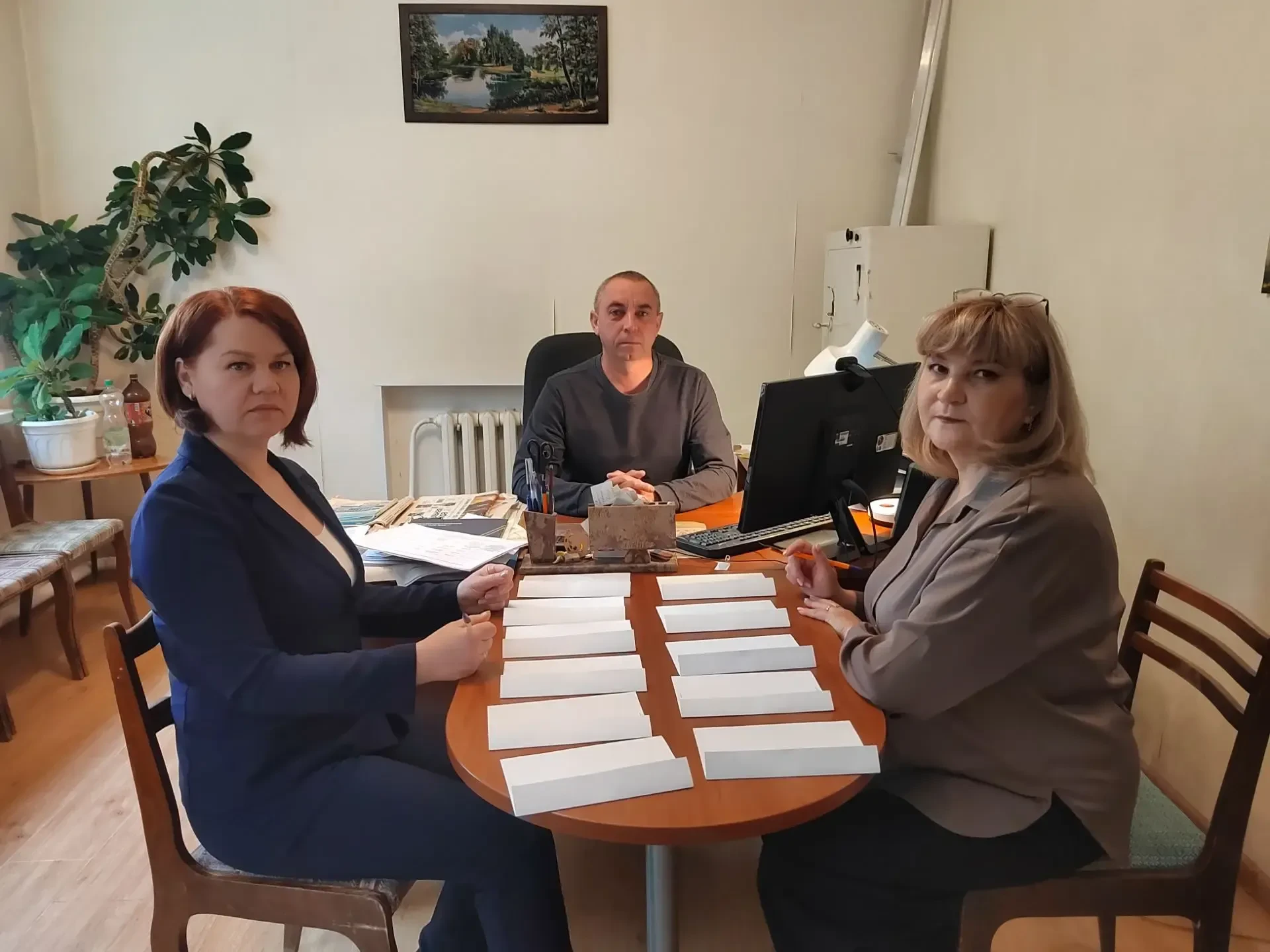 В редакции газеты " Новый Белокатай" состоялась жеребьёвка по распределению бесплатной ...