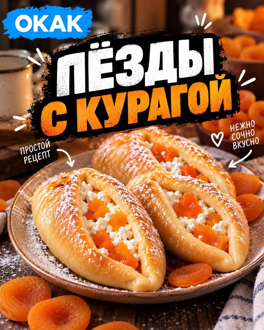 🥟ПЁЗДЫ С КУРИЦЕЙ уже были — теперь встречаем ПЁЗДЫ С КУРАГОЙ 🔪