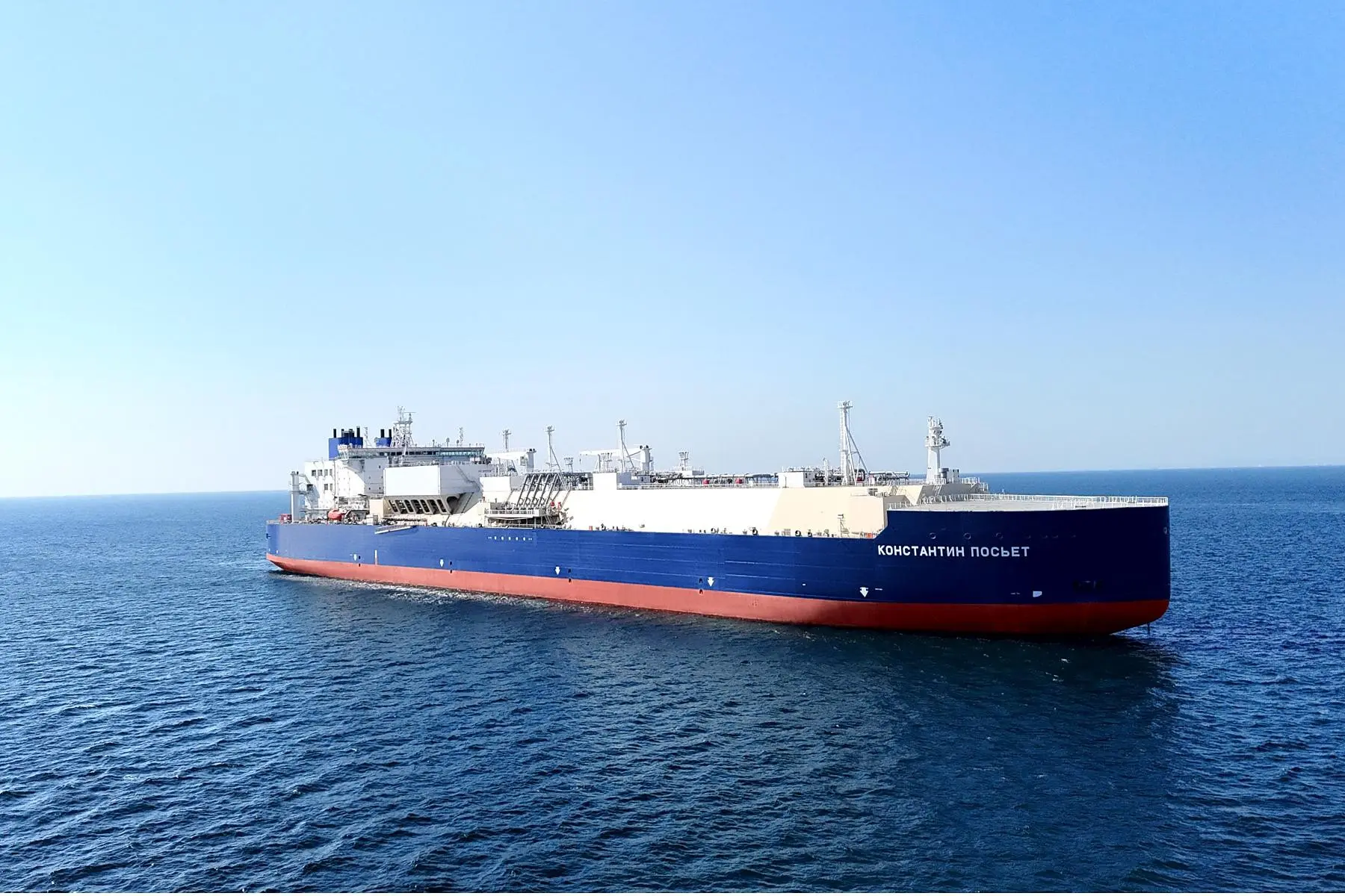 🚢 Второй арктический газовоз для «Арктик СПГ 2» получил имя «Константин Посьет»