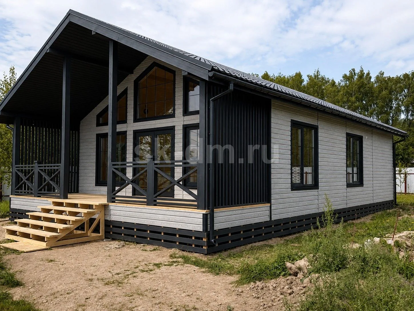 ‎📸Делимся фотографиями готового дома🏡 «Витязь» .