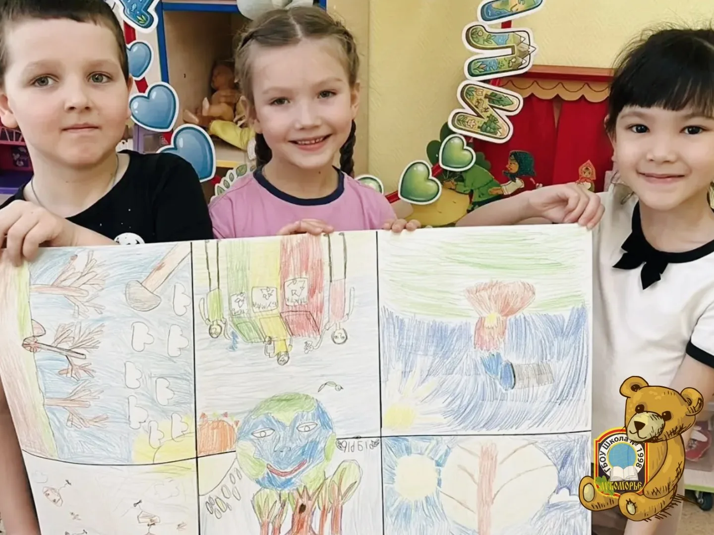 #ДайджестДошколят | Маленькие экологи — большие дела 🌱  Главной темой недели в группе «Смешинки» ста