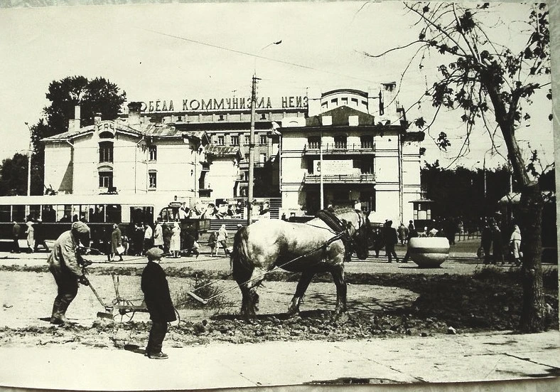 В Центре Сормова, 1966 год.