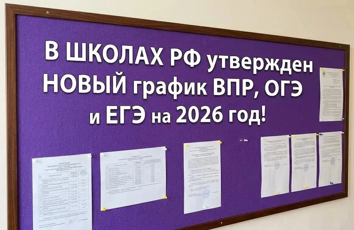 🆕 ВПР⚡  Всероссийские проверочные работы (ВПР) весной 2026 года пройдут в период с 20 апреля по 20 м