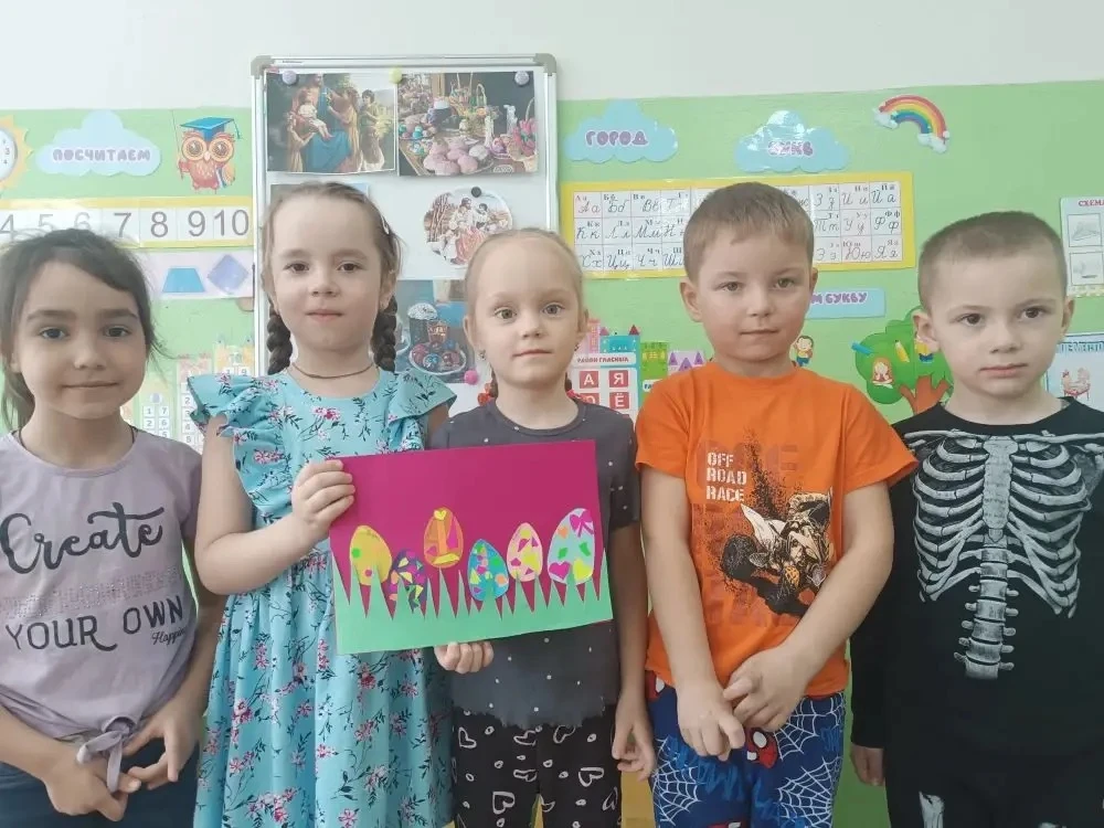 В  старшей группе прошёл творческий мастер‑класс к Пасхе! 🥚