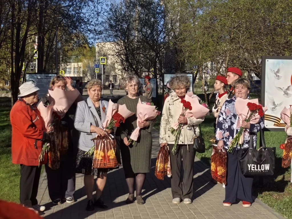 🇷🇺🔥🌟Вчера в Парке Победы состоялось торжественное мероприятие, посвященное обновлению Аллеи Славы Ге