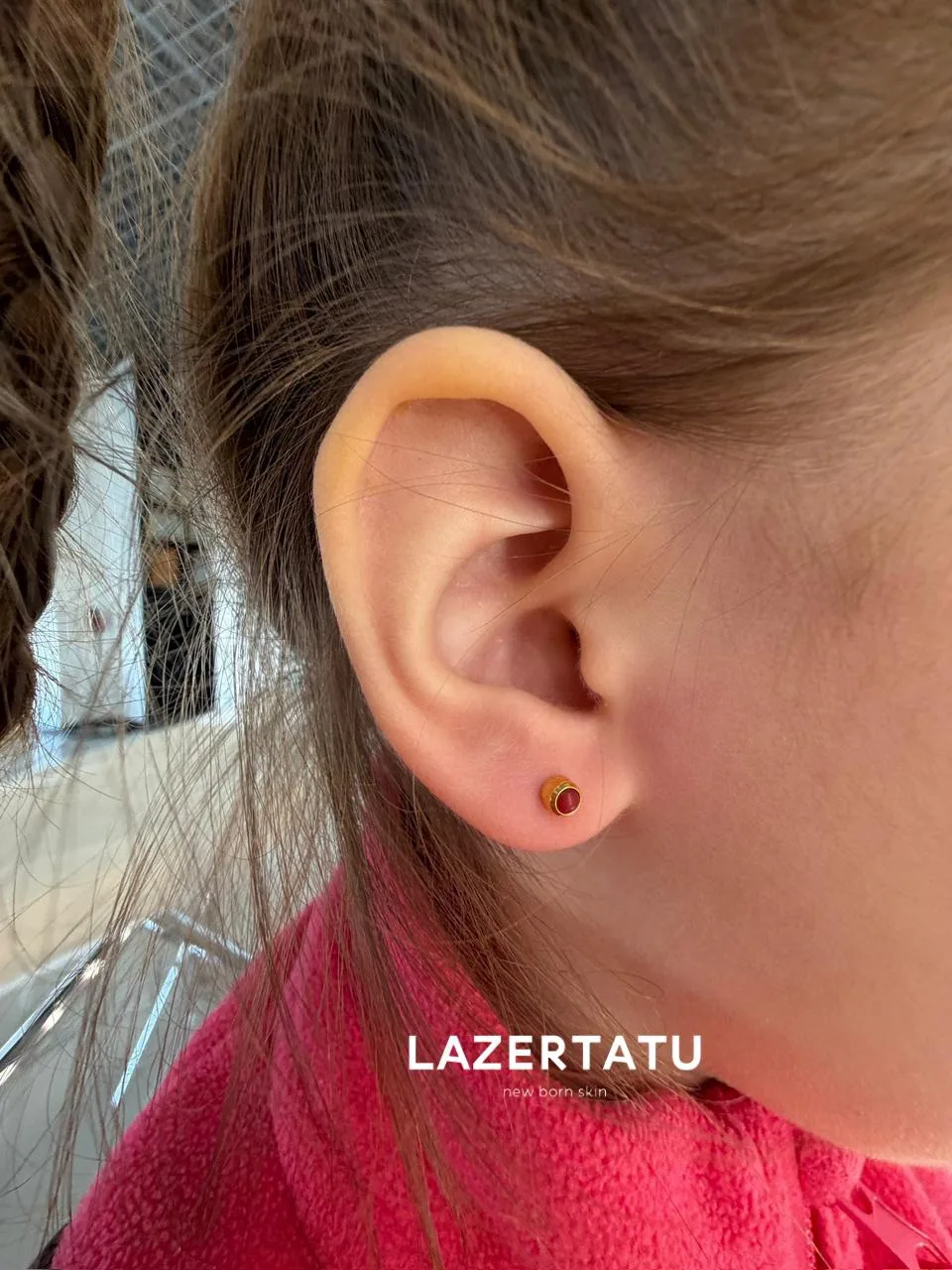Всей семьей в LAZERTATU 🤗 Проколы ушек маленьким принцессам 👸🏼 Лазерная косметология...