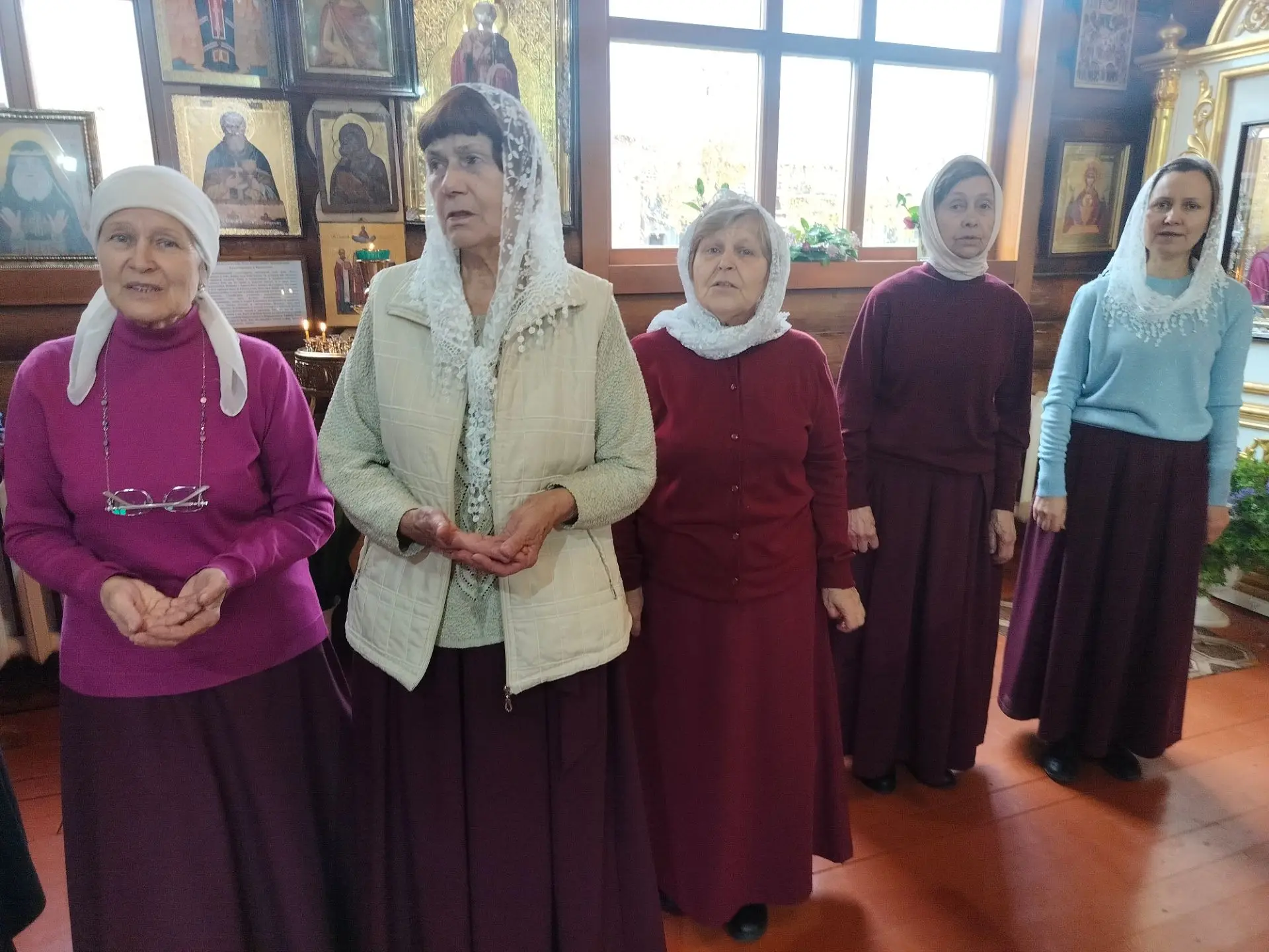 Певчие нашего храма.
