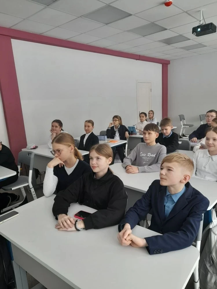 В МБОУ"Гимназия  11 г.Ельца " социальным педагогом проведены беседы на тему " Россия - многонационал