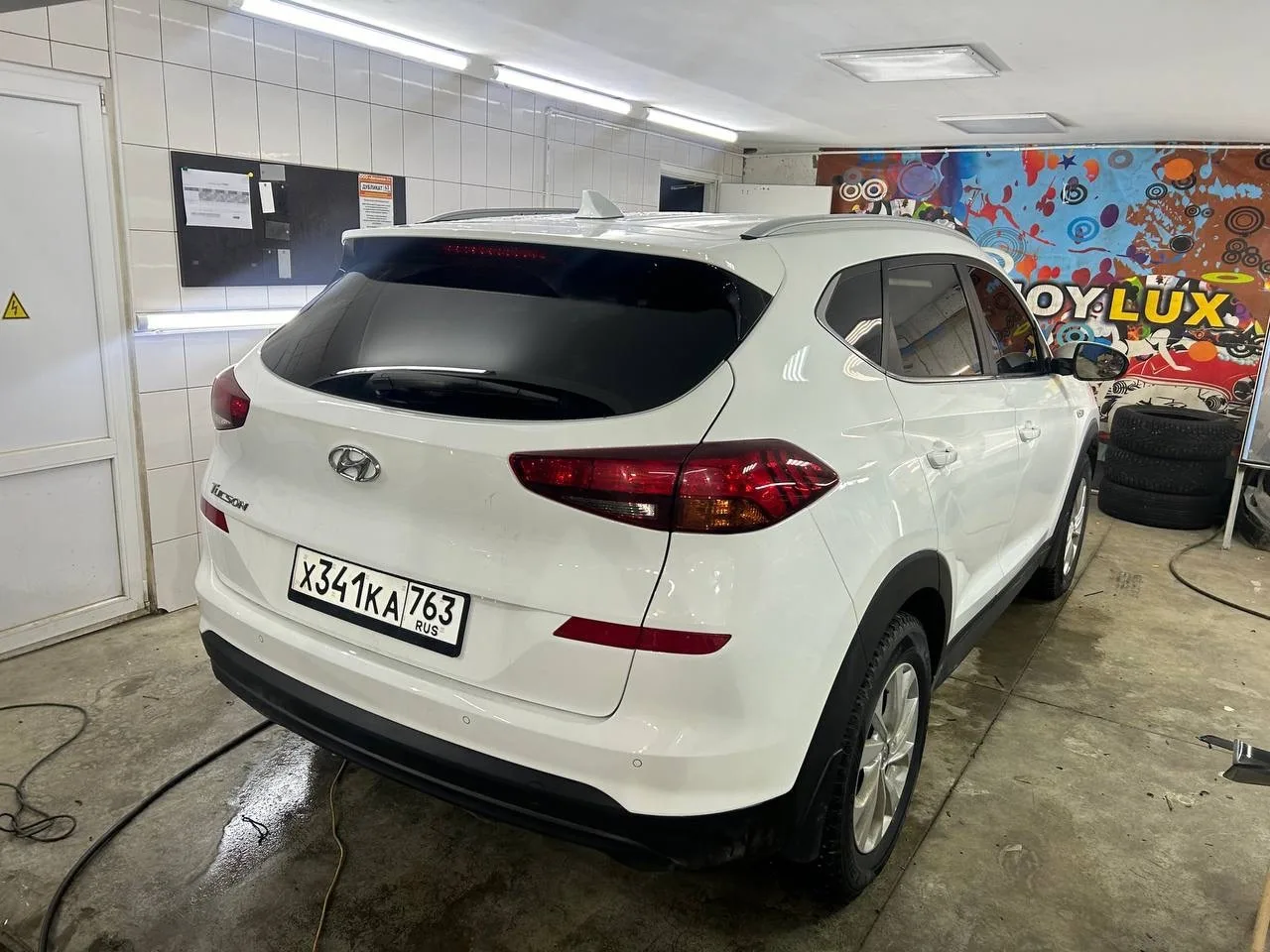 Hyundai Tucson 3 обновлён и сияет после полировки в МАНГО ✨