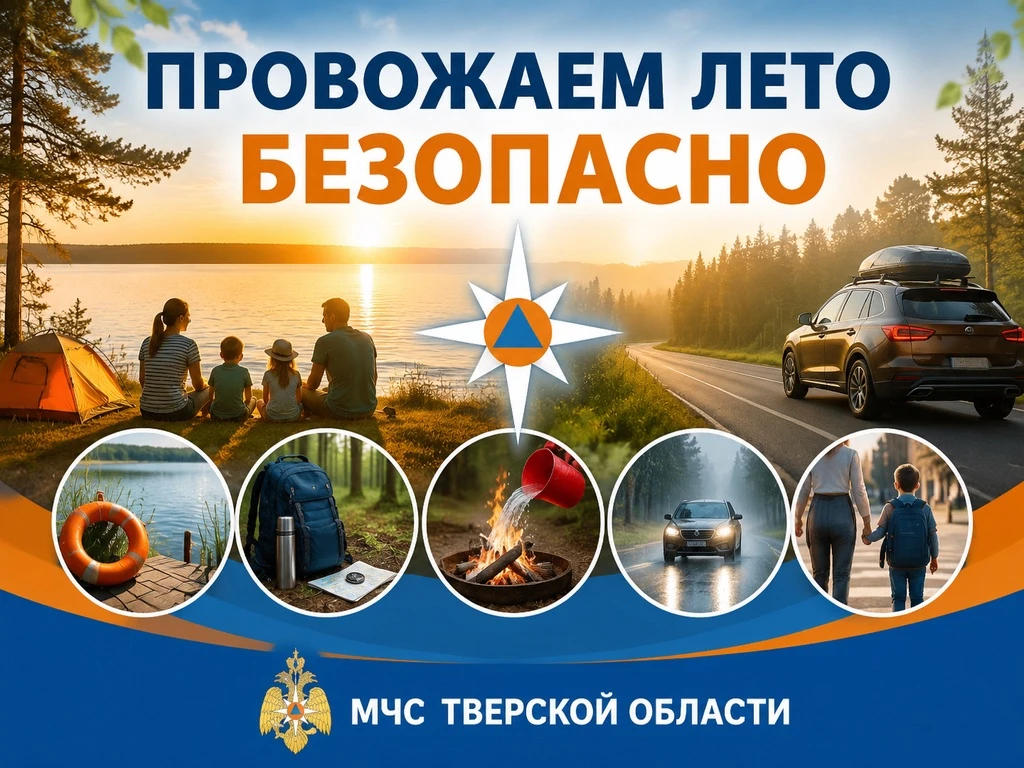 🌞 Провожаем лето безопасно!