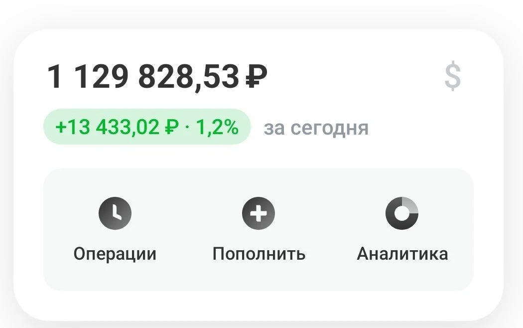💸 Пополнение портфеля (додеп): 450 ₽