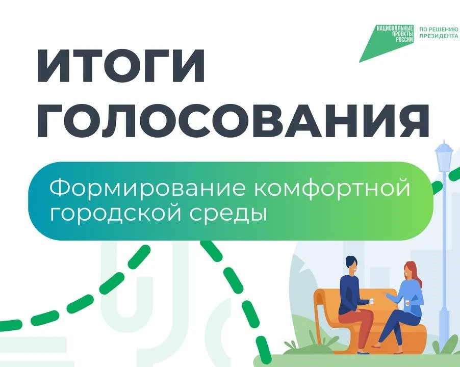 Подведены итоги VI Всероссийского онлайн-голосования за объекты благоустройства