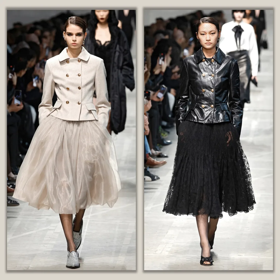Сочетание фактур и силуэт New Look

(Образы от Ermanno Scervino, показ осень-зима 2026/27)

Ну вот, 
