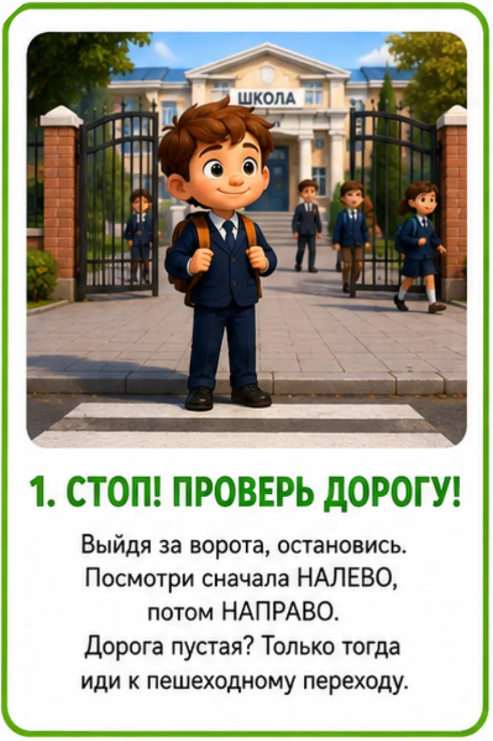 🏫 От школы до дома- безопасным маршрутом!