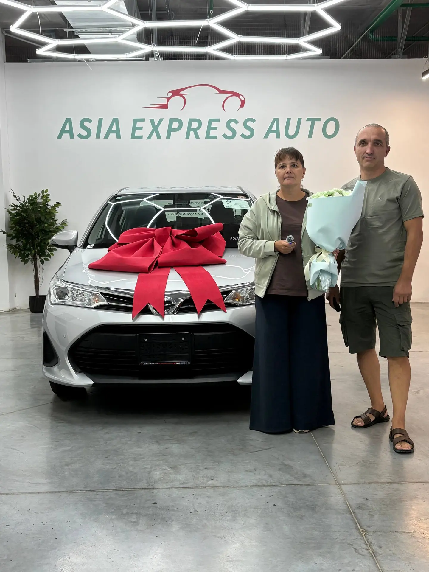 «Благодарим компанию, Asia Express Auto, за быструю и качественную работу!» 🥳
