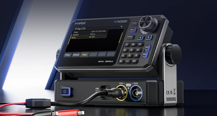 FNIRSI TSG6020 — двухканальный генератор сигналов для лаборатории и ремонта электроники