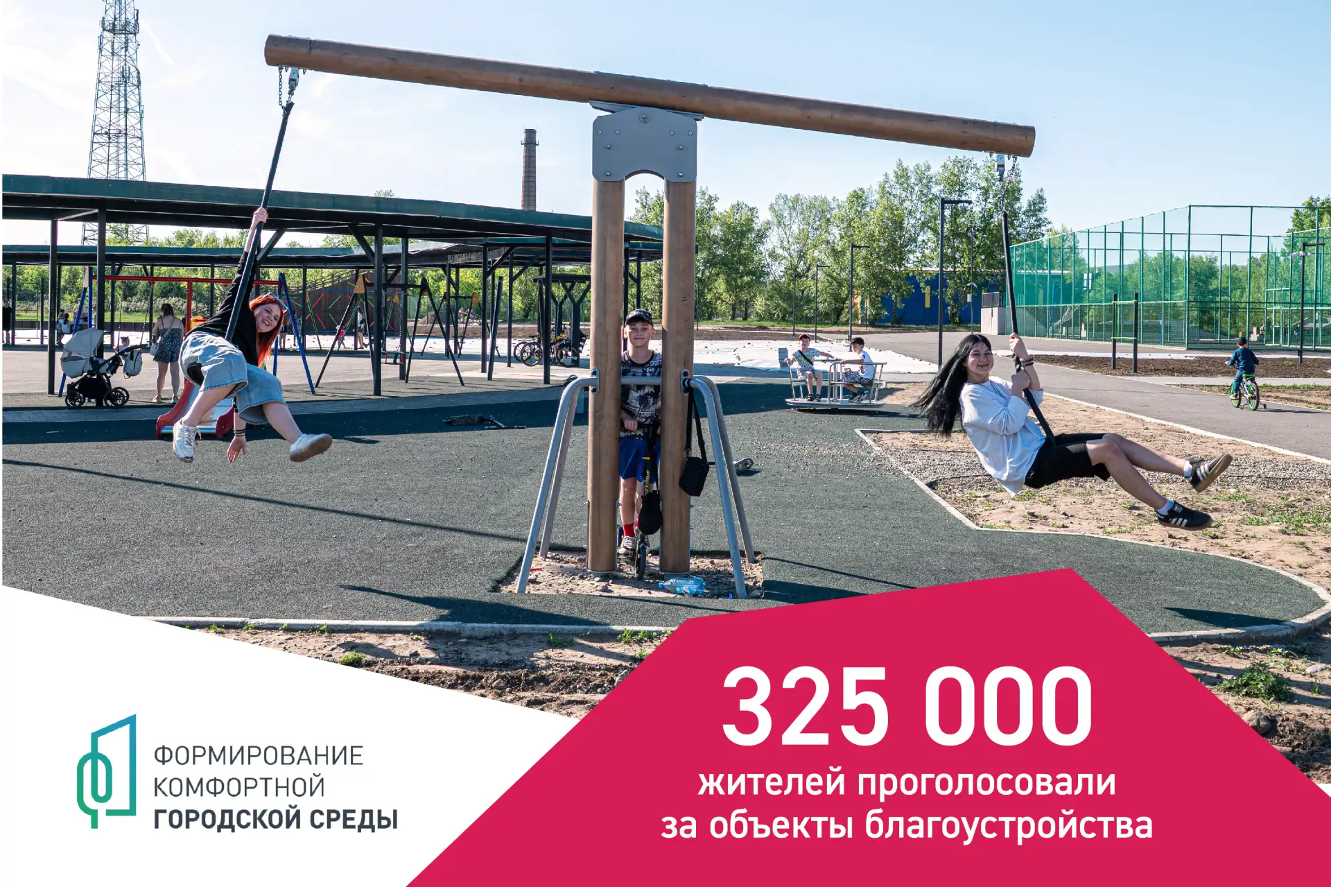325 тысяч жителей Красноярского края!

Это число участников народного голосования за объекты, которы