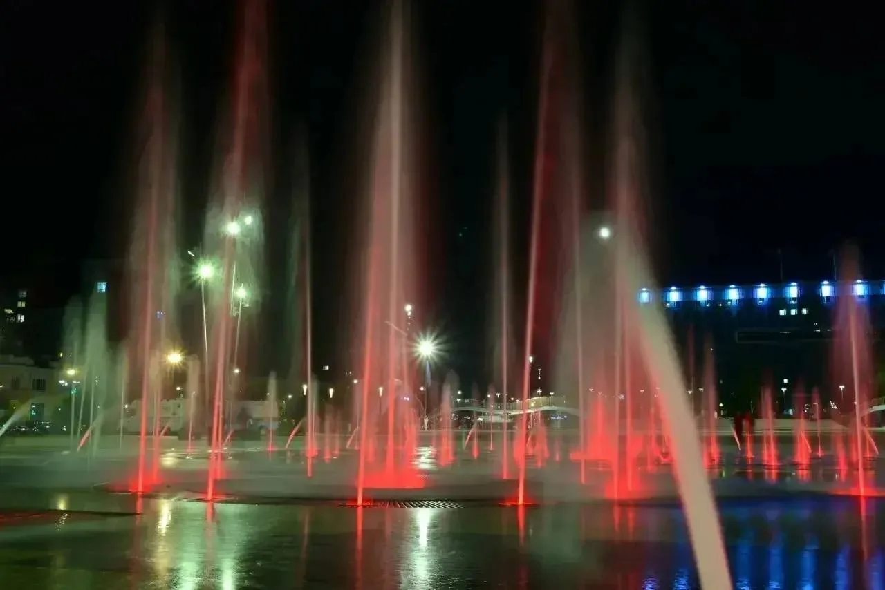 ⛲️Последнее в этом году шоу фонтанов на эспланаде