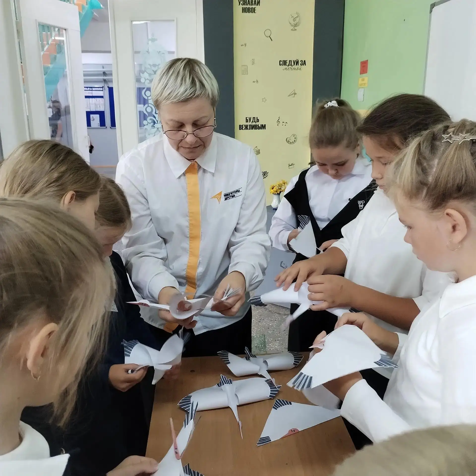 В МБОУ «Средняя общеобразовательная Ивановская школа» прошло трогательное мероприятие, ...
