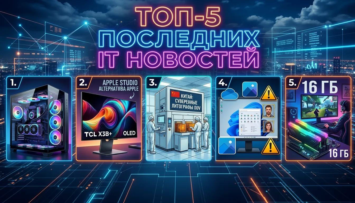 Небольшой дайджест последних новостей из мира IT 👨‍💻