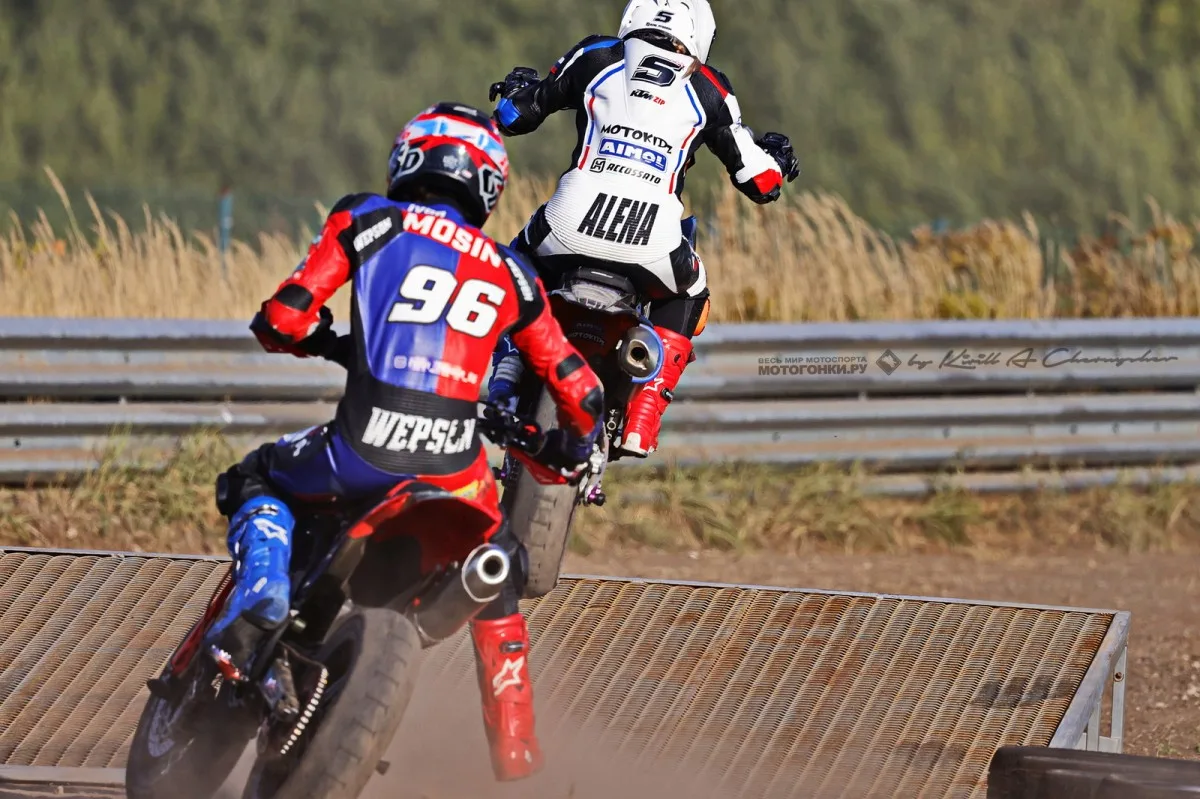 Supermoto S1: Алена Петришина вырвала титул из рук Мосина - итоги финала в Рязани