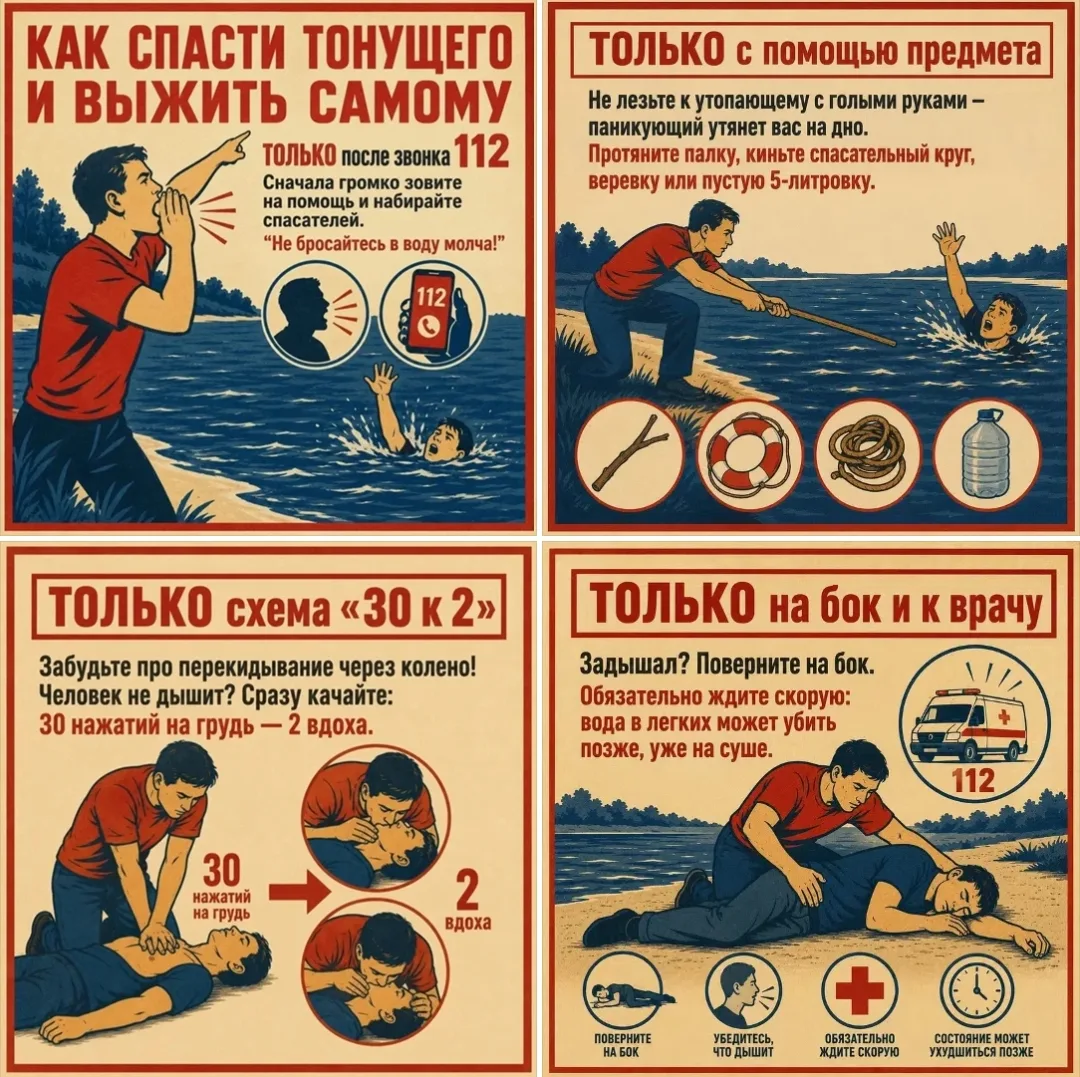Плавание в водоёмах Петербурга — популярное занятие среди горожан. Но течение, глубина, судороги или