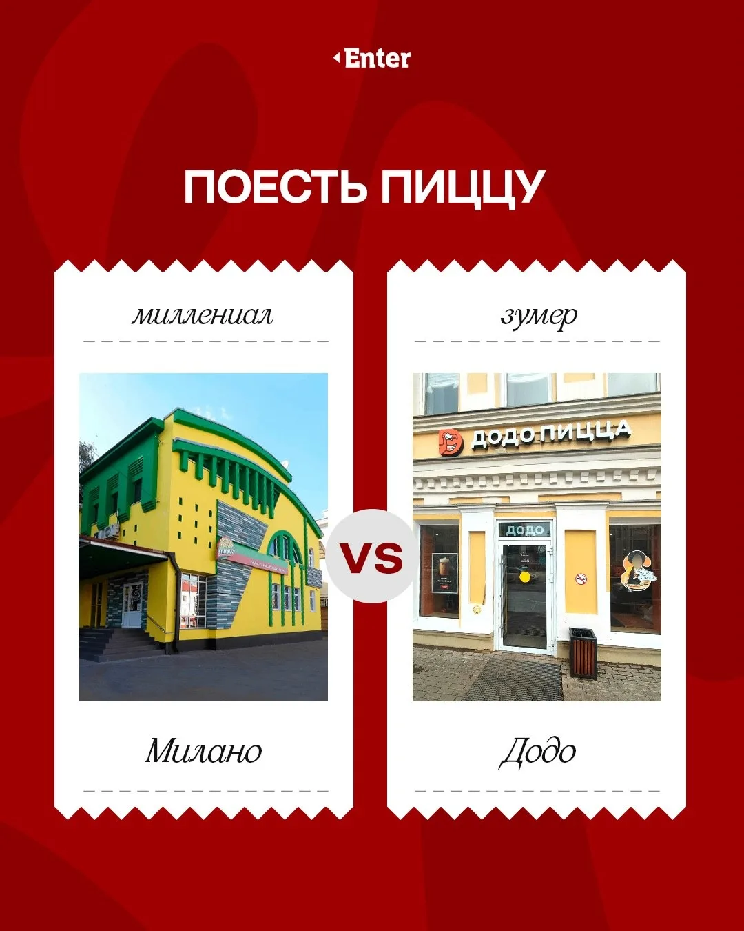 Зумер или миллениал? Ответ может скрываться в любимых местах.

Сравнили, куда представители разных п