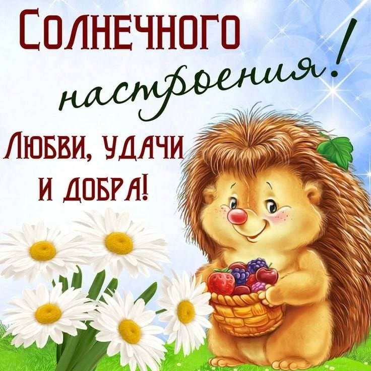 Пусть этот день будет наполнен теплом и уютом, как корзинка спелых ягод и цветов. ❤️

Делитесь добры