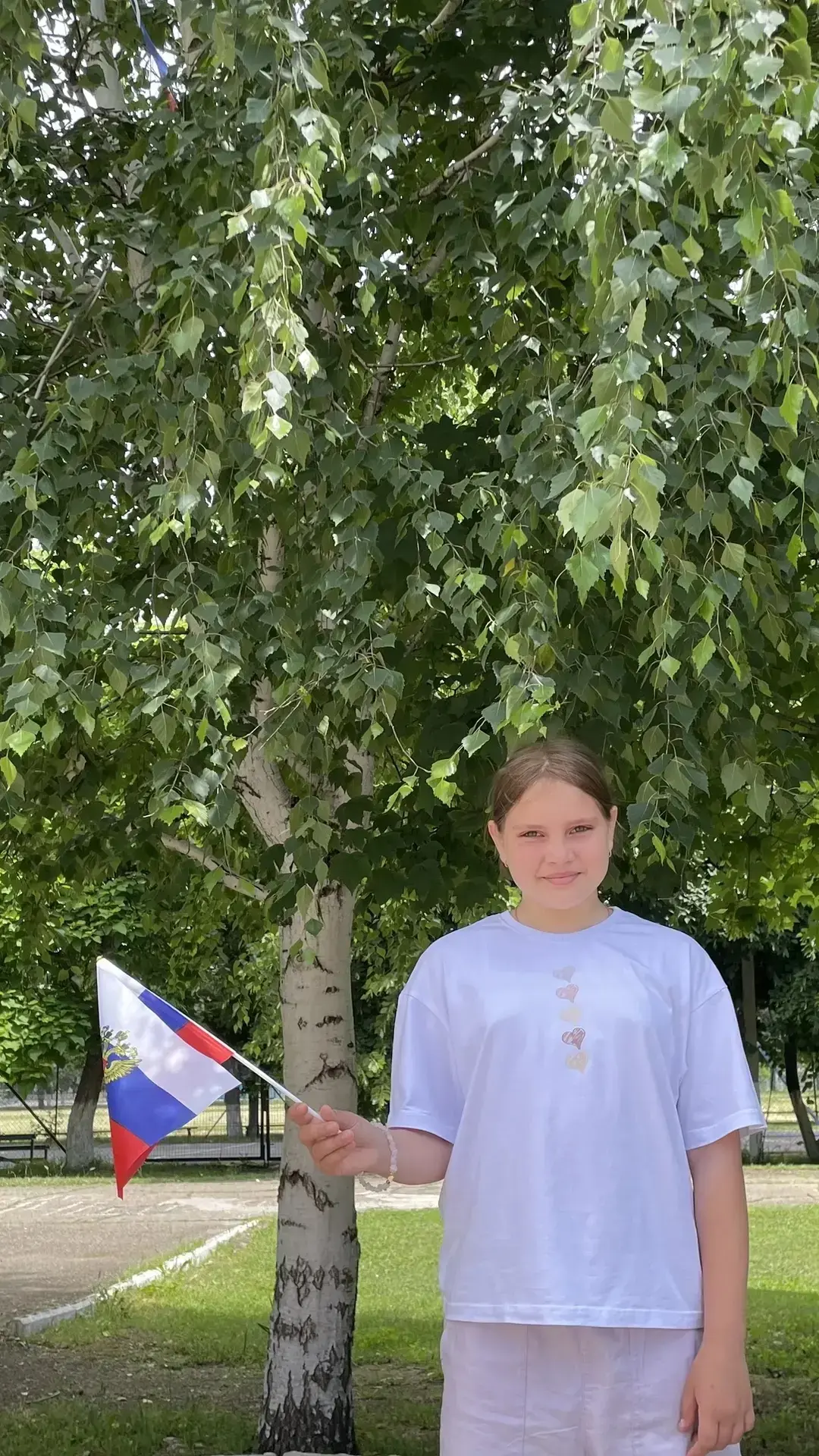Учащаяся 4 «В» класса МАОУ СОШ 2 им. Ю. А. Гагарина Блащук Наталья принимает участие во...